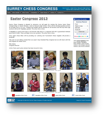  www.surreychesscongress.co.uk 